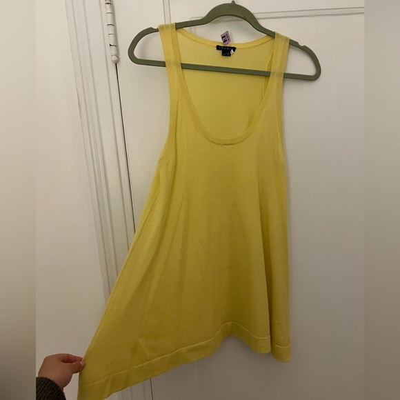 Theory Cashmere swing tank top, yellow size L - Picture 5 of 5